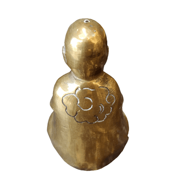 Figura pequeña de monje en bronce Bucarest Art & Antiques