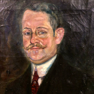 Firma ilegible – Retrato Óleo ‘Alcalde’ | Bucarest Art Gallery Bucarest Art & Antiques