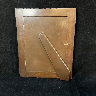 Gran portarretrato plata estilo colonial repujado Bucarest Art & Antiques