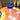 Juego de 4 copas Checas  licor  de Cristal colores talladas Bucarest Art Gallery