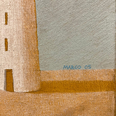 Marcos Farias - Óleo "Ajedrez onírico" | Bucarest Art Gallery Bucarest Art & Antiques