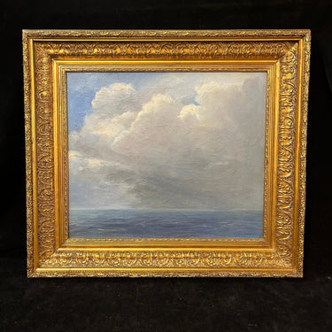 Miguel Venegas Cifuentes - Óleo sobre tela ‘Marina nubes sobre el océano’ Bucarest Art & Antiques