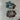 Par portavelas cristal Daum floral Bucarest Art & Antiques