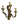 Pareja de apliques de bronce tres brazos | Bucarest Art Gallery Bucarest Art & Antiques
