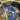 Pastillero octagonal de Lapizlazuli y metal grande Bucarest Art Gallery