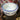 Pecera grande porcelana china pintada a mano blanco y azul Bucarest Art Gallery