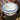 Pecera grande porcelana china pintada a mano blanco y azul Bucarest Art Gallery
