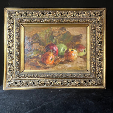 Pedro Jofré - Óleo sobre madera Bodegón ‘Frutas’ Bucarest Art & Antiques