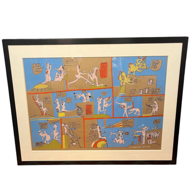 Roberto Matta - Serigrafía ‘La tradición del futuro’ Edición Canimagen Matta 1970 Bucarest Art & Antiques