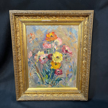 Roko Matjasic - Óleo sobre tela ‘Flores de primavera’ y 'Retrato de un hombre' Colección Exclusiva