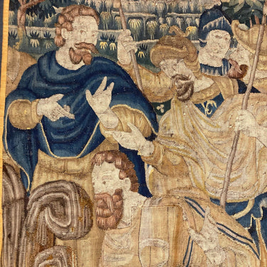 Tapicería de portico verdure personajes | Bucarest Art Gallery Bucarest Art & Antiques