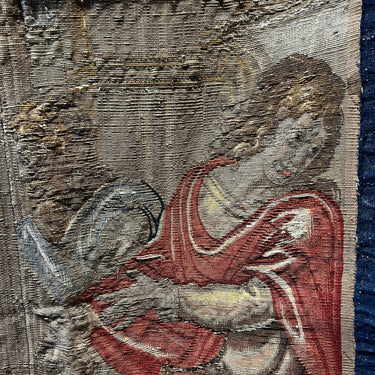 Tapicería francesa D’Aubbuson lana y seda escena neoclásica Colección Exclusiva