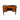 Louis XV style double-body desk in rosewood and rosewood