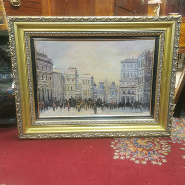 William Palmer - Óleo sobre tela 'Ciudad' Colección Exclusiva